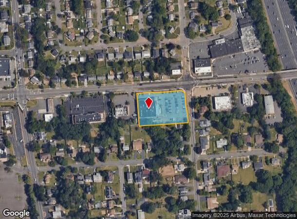  1551 Oak Tree Rd, Iselin, NJ Parcel Map