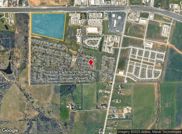 100 Thompson Trl, Bastrop, TX Parcel Map