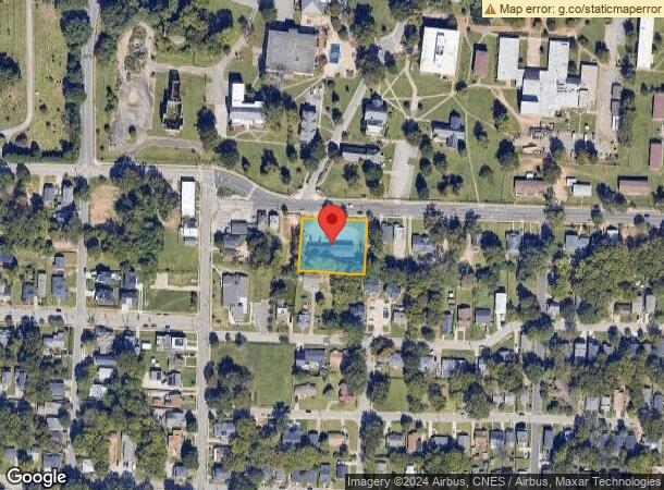  1316 Oakwood Ave, Raleigh, NC Parcel Map