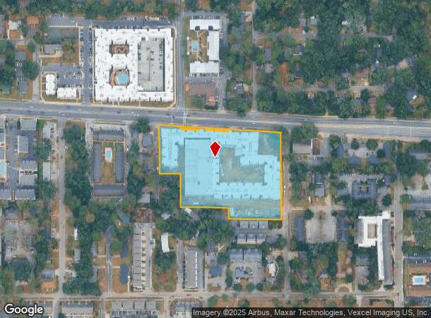 1701 W Pensacola St, Tallahassee, FL Parcel Map