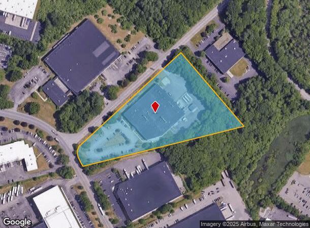 200 John Hancock Rd, Taunton, MA Parcel Map