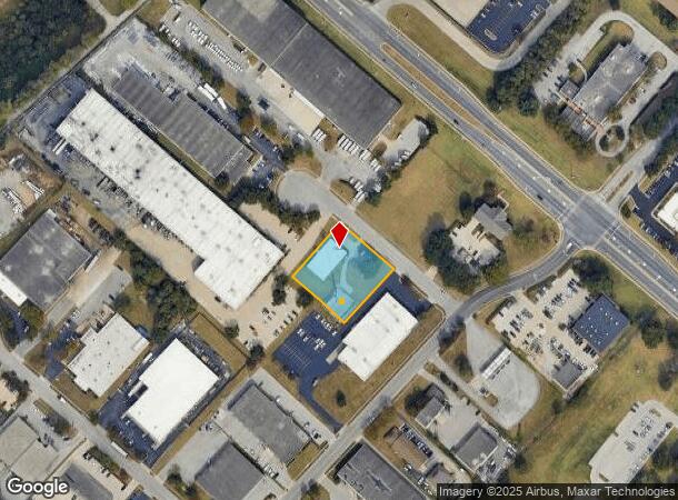  2408 Merchant St, Lexington, KY Parcel Map