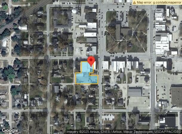  208 W Jefferson St, Osceola, IA Parcel Map