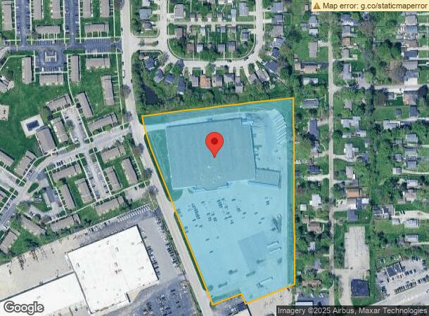  6650 W Washington St, Indianapolis, IN Parcel Map