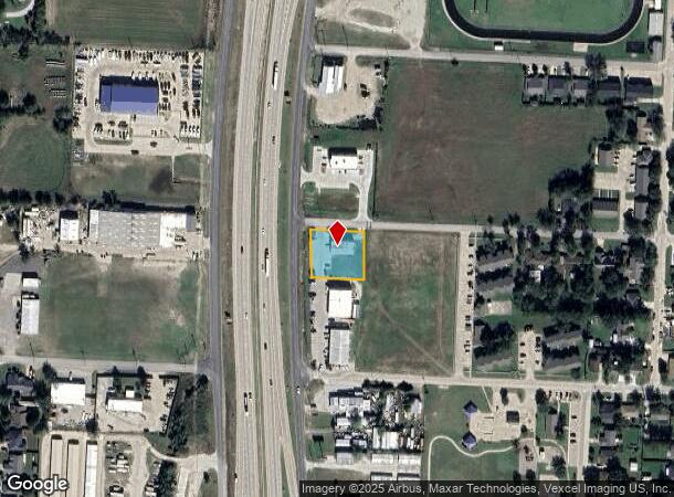  600 S Stemmons St, Sanger, TX Parcel Map