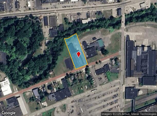 217 Hopkins Ave, Jamestown, NY Parcel Map