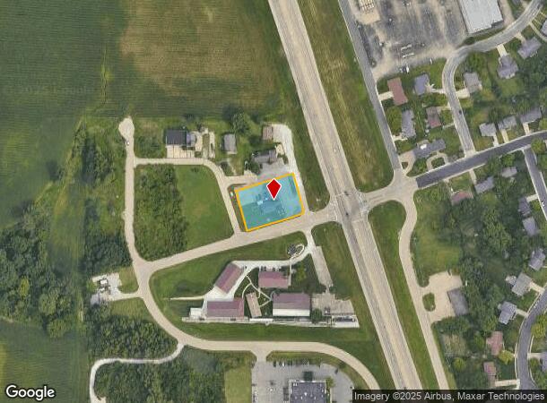 1719 W Woodside Dr, Dunlap, IL Parcel Map