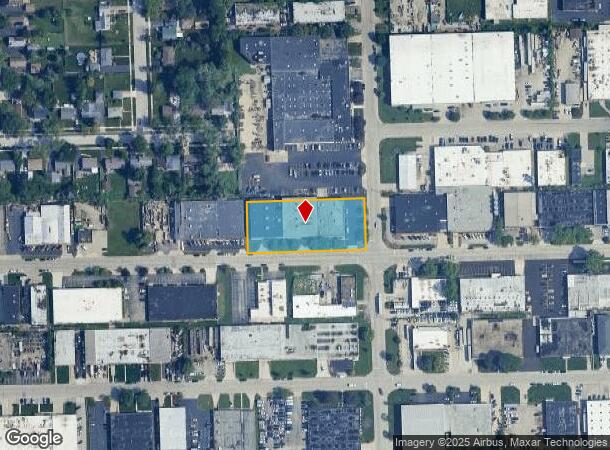 206 W Interstate Rd, Addison, IL Parcel Map