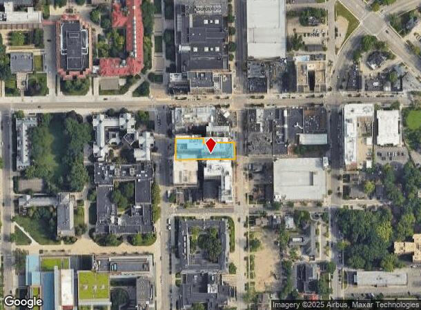  611 E University Ave, Ann Arbor, MI Parcel Map