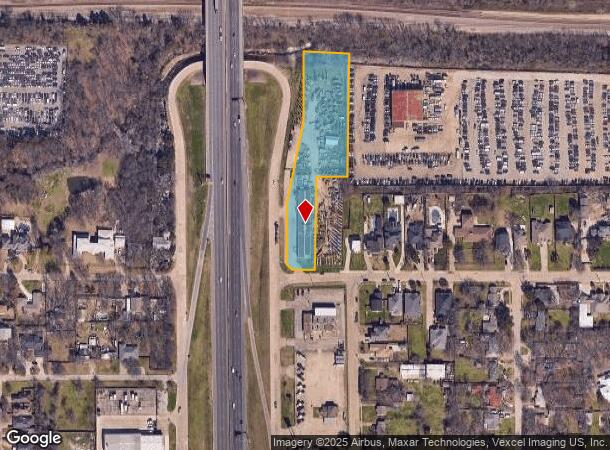 222 S Loop 12, Irving, TX Parcel Map