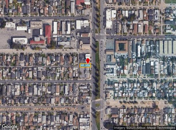 9611 S Vermont Ave, Los Angeles, CA Parcel Map