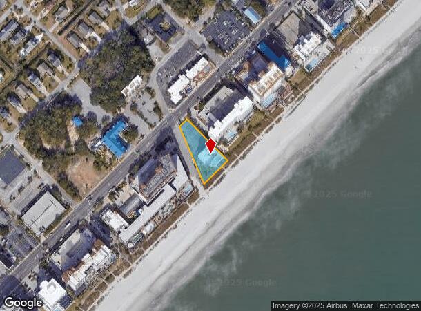 2209 S Ocean Blvd, Myrtle Beach, SC Parcel Map
