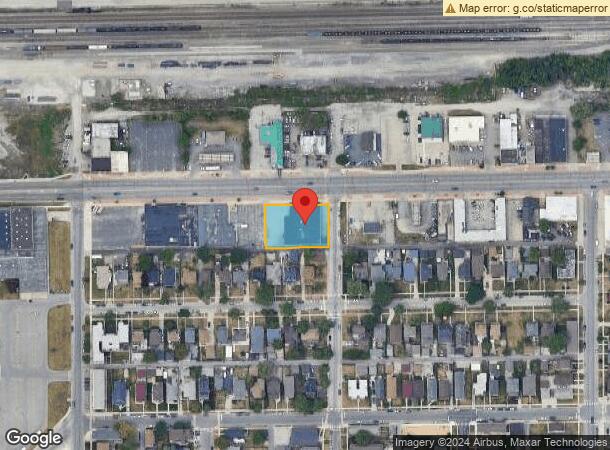  1301 W Chicago Ave, East Chicago, IN Parcel Map