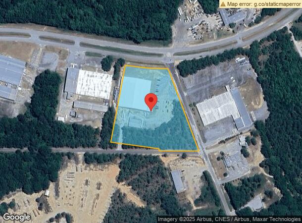  200 E Meadowlake Pkwy, Swainsboro, GA Parcel Map