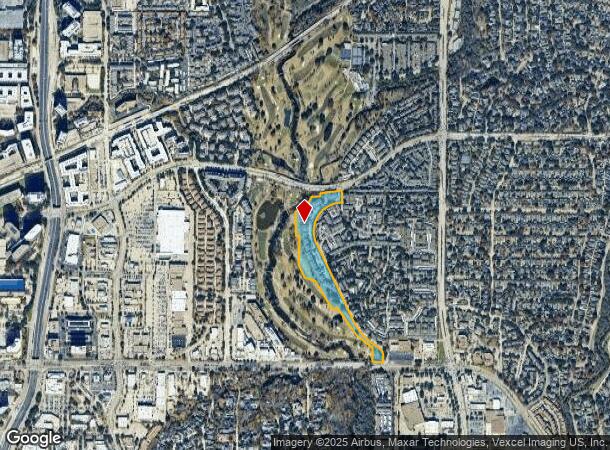 5769 Belt Line Rd, Dallas, TX Parcel Map