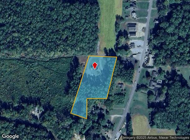 740 Jessie Dupont Memorial Hwy, Burgess, VA Parcel Map