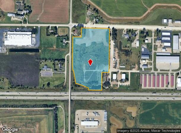  1401 W Evergreen Dr, Appleton, WI Parcel Map