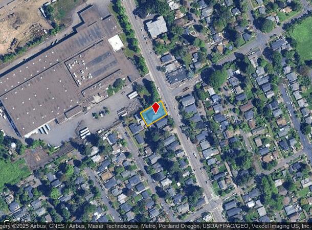 10040 N Lombard St, Portland, OR Parcel Map