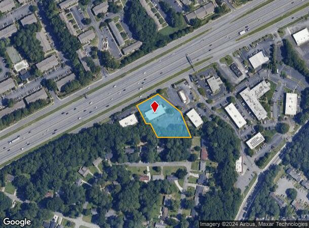  6685 Peachtree Industrial Blvd, Atlanta, GA Parcel Map