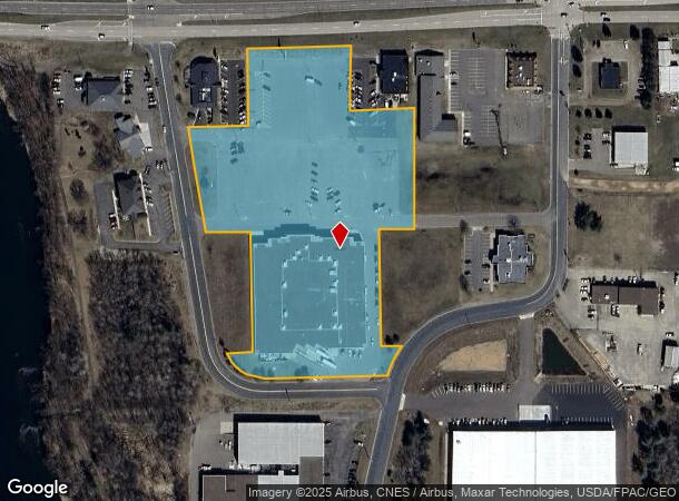 320 S Access Rd, Rice Lake, WI Parcel Map