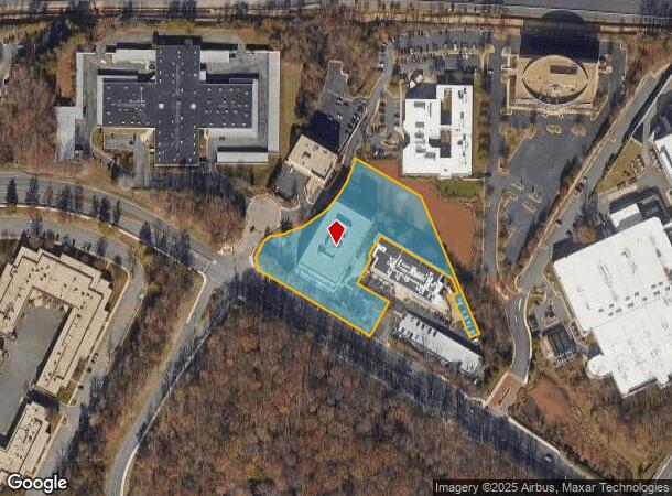 12220 Sunrise Valley Dr, Reston, VA Parcel Map