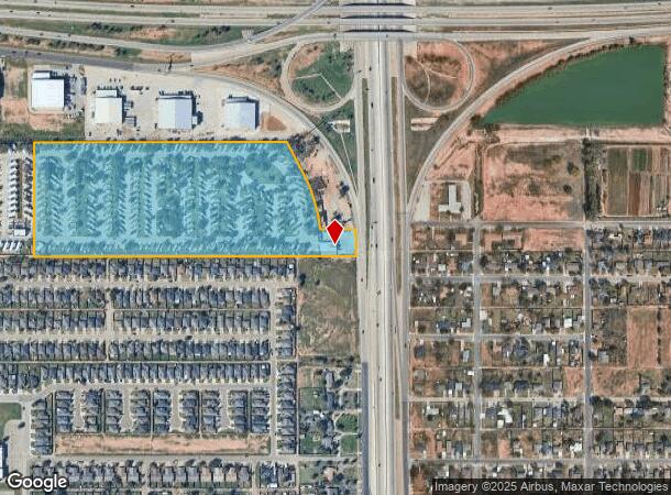  7516 Interstate 27, Lubbock, TX Parcel Map