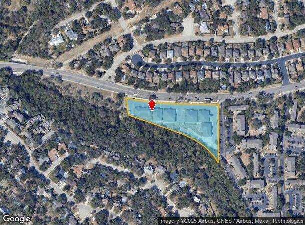 2130 Thousand Oaks Dr, San Antonio, TX Parcel Map