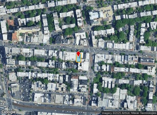  1268 Fulton St, Brooklyn, NY Parcel Map