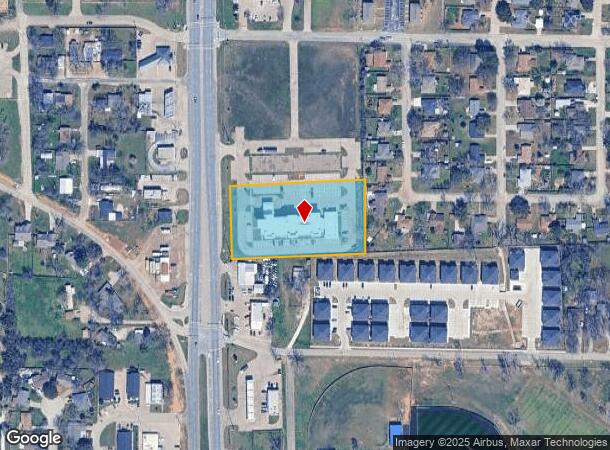  501 S Broadway St, Joshua, TX Parcel Map