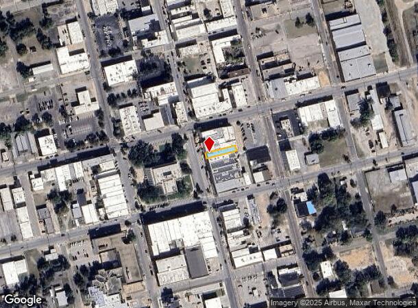 109 S Travis St, Sherman, TX Parcel Map