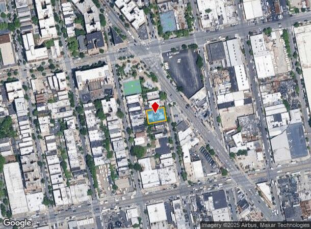 647 Bryant Ave, Bronx, NY Parcel Map