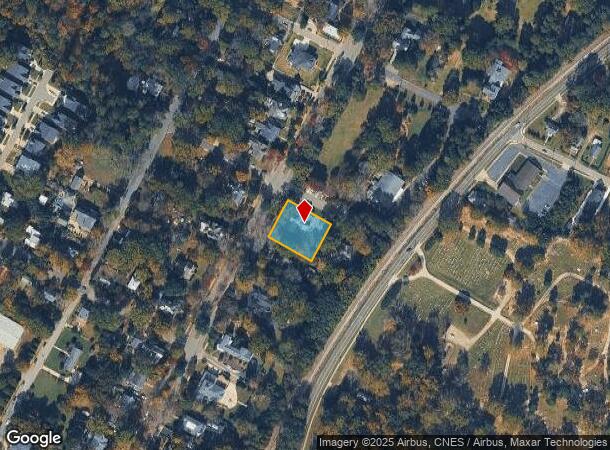  340 N Main St, Wake Forest, NC Parcel Map