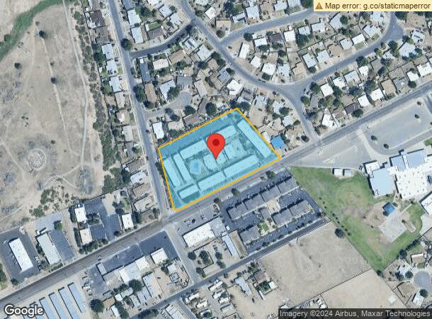  2100 Desert Dr, Las Cruces, NM Parcel Map