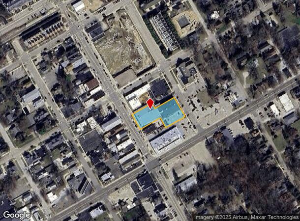 10 N Thompson St, New Buffalo, MI Parcel Map