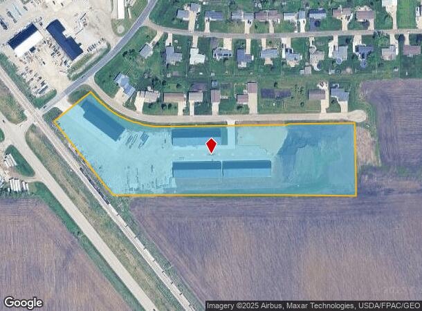 100 1St St, Palo, IA Parcel Map