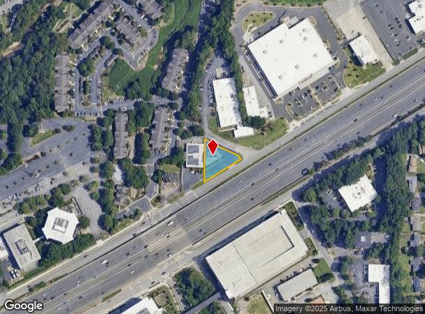 1612 Northeast Expy Ne, Brookhaven, GA Parcel Map