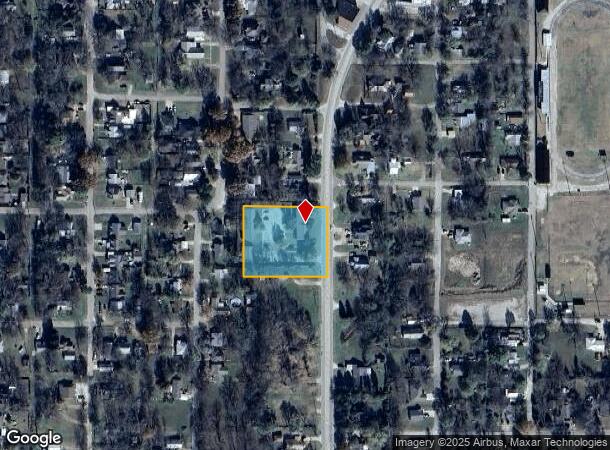  1609 Seran Dr, Wewoka, OK Parcel Map