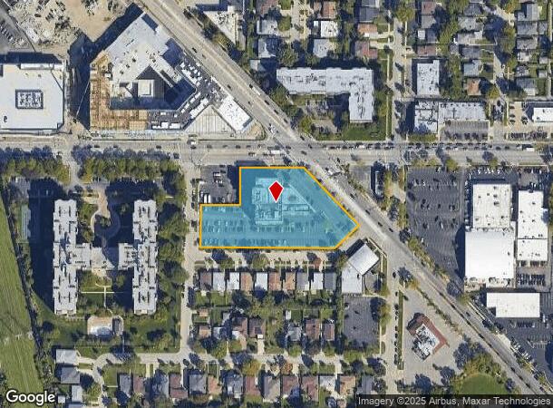  4455 W Touhy Ave, Lincolnwood, IL Parcel Map