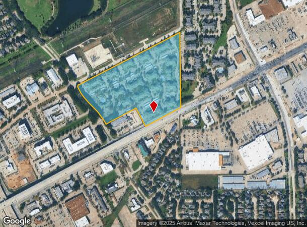  10225 Wortham Blvd, Houston, TX Parcel Map