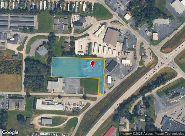  1855 Gardner Ln Nw, Corydon, IN Parcel Map