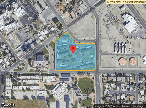  1492 Orchard Ave, Coachella, CA Parcel Map