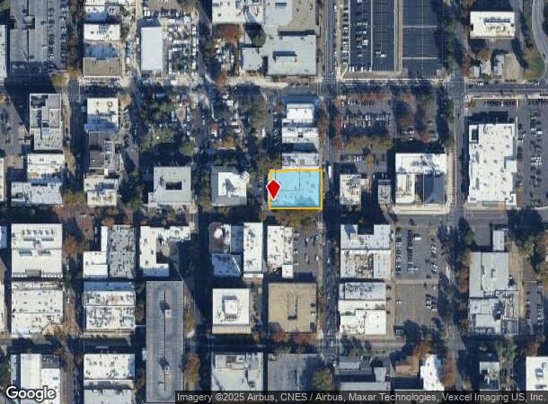  153 E Broadway, Eugene, OR Parcel Map