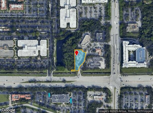  831 W Yamato Rd, Boca Raton, FL Parcel Map