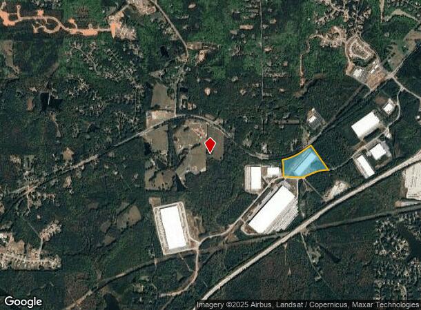  495 Coweta Industrial Pkwy, Newnan, GA Parcel Map