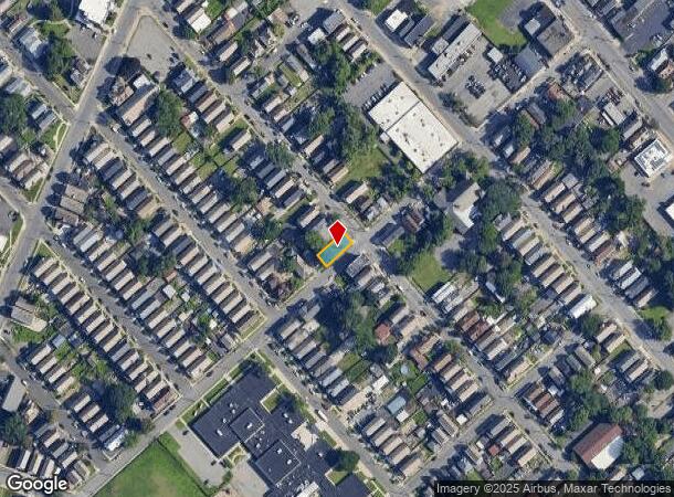 868 Emmett St, Schenectady, NY Parcel Map