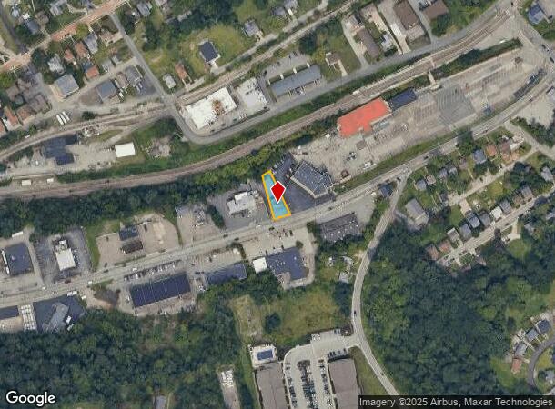 3606 Library Rd, Pittsburgh, PA Parcel Map