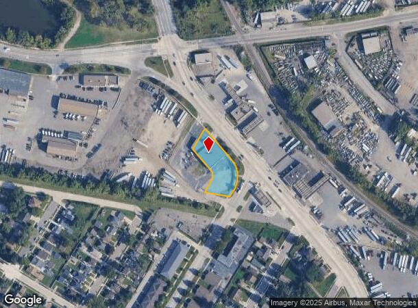  2745 Schaefer Rd, Melvindale, MI Parcel Map