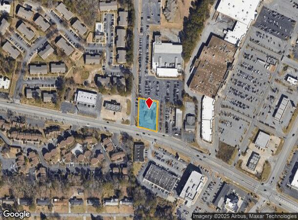  3801 Northside Dr, Macon, GA Parcel Map