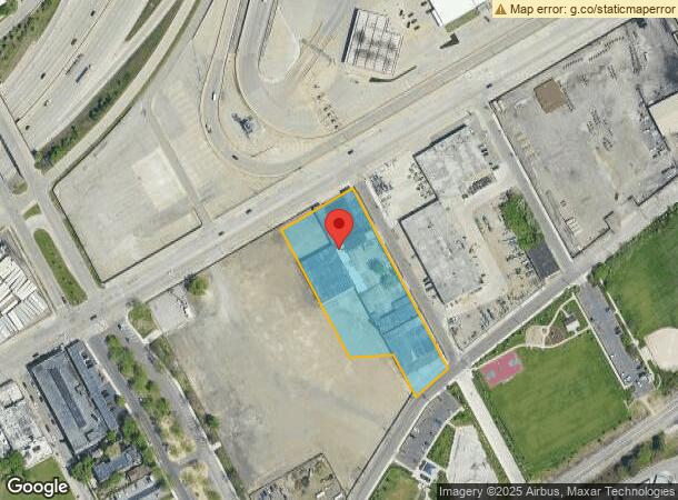  3511 W Fort St, Detroit, MI Parcel Map