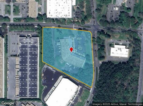  16201 Trade Zone Ave, Upper Marlboro, MD Parcel Map